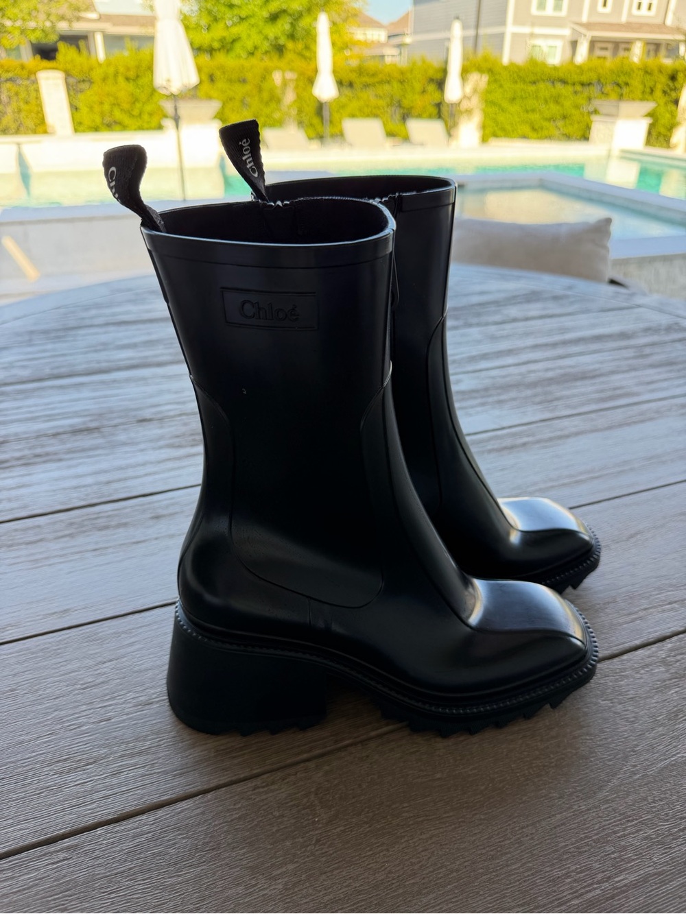 Chloé Betty Rubber Rainboot